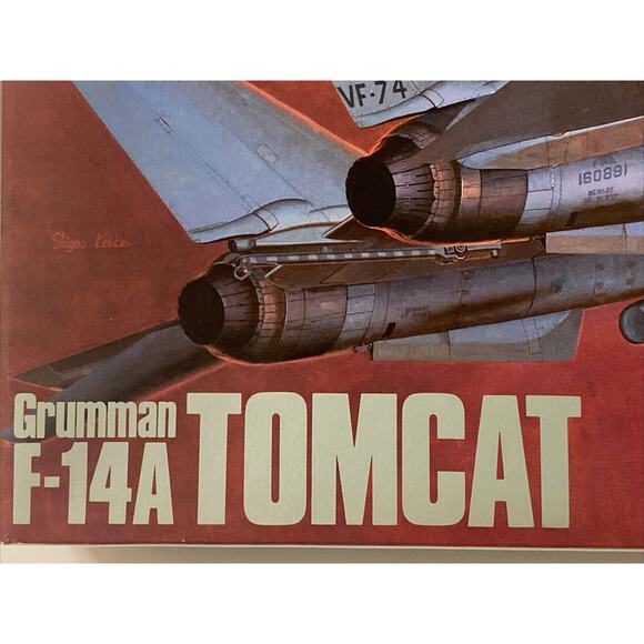 NEW Hasegawa Grumman F-14A Tomcat 1/72 Scale Model Kit Navy Fighter Top Gun 1987 - Picture 4 of 12